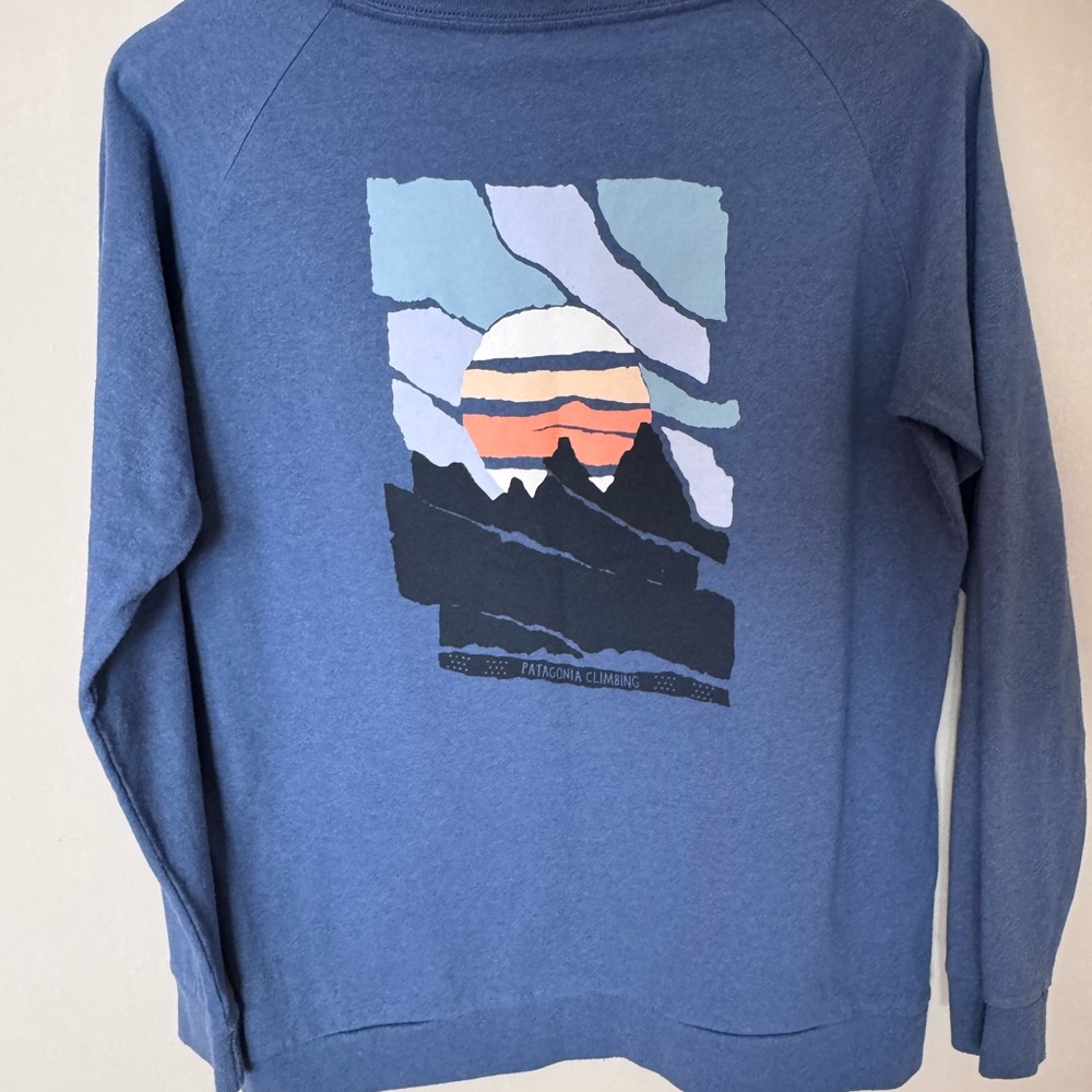 Patagonia Heather Blue Responsibili-Tee - Picture 5 of 5